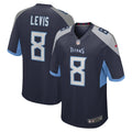 Will Levis Tennessee Titans Game Jersey - Navy | Stitched Football Jersey TJS0715