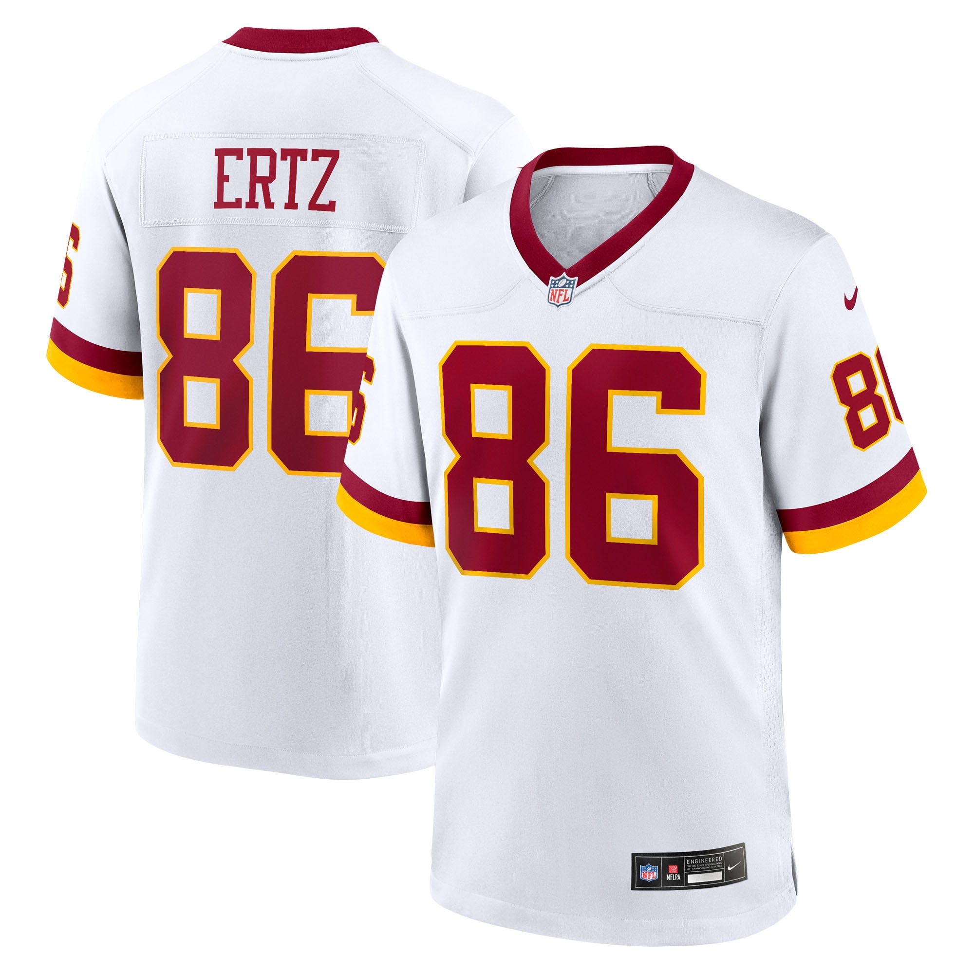 Zach Ertz Washington Commanders Game Super Bowl Era Jersey - White | Stitched Football Jersey TJS0688