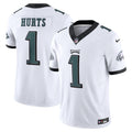 Jalen Hurts Philadelphia Eagles Vapor F.U.S.E. Limited Jersey - White | Stitched Football Jersey TJS0631