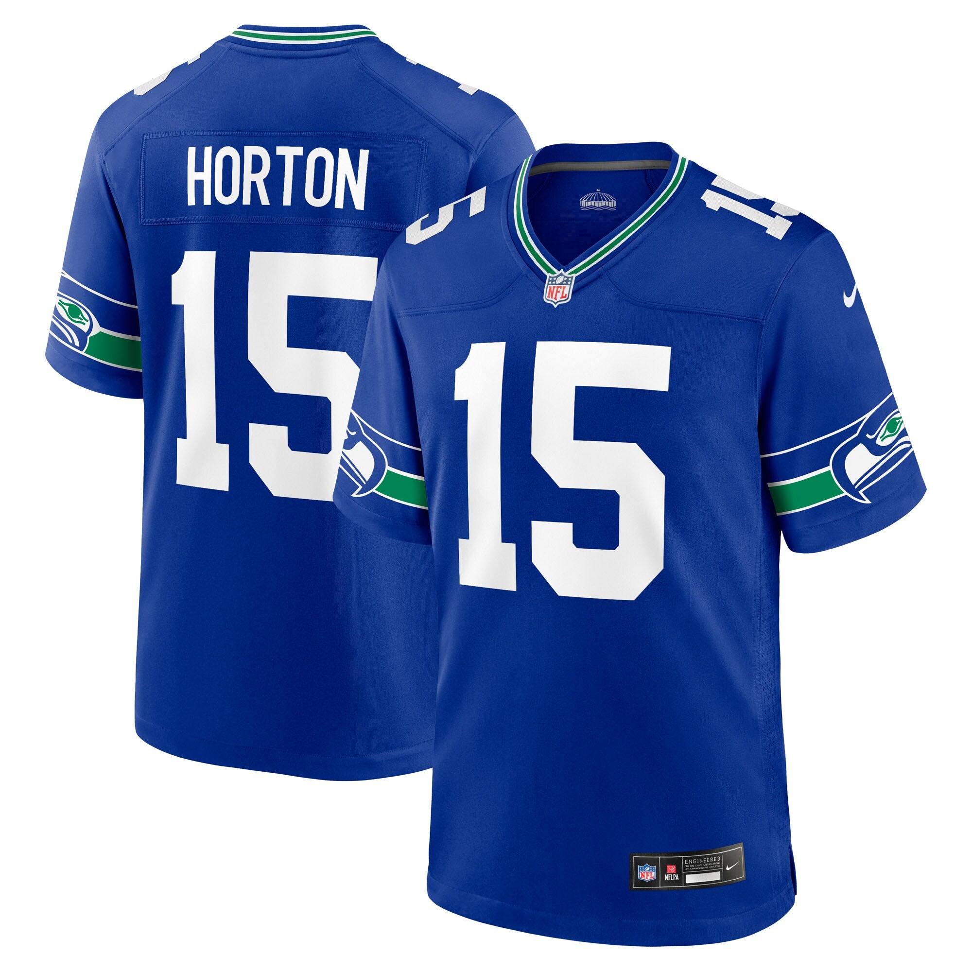 Tory Horton Seattle Seahawks Alternate Game Jersey - Royal | Stitched Football Jersey TJS0677