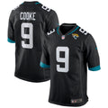 Logan Cooke Jacksonville Jaguars Game Jersey - Black | Stitched Football Jersey TJS0733