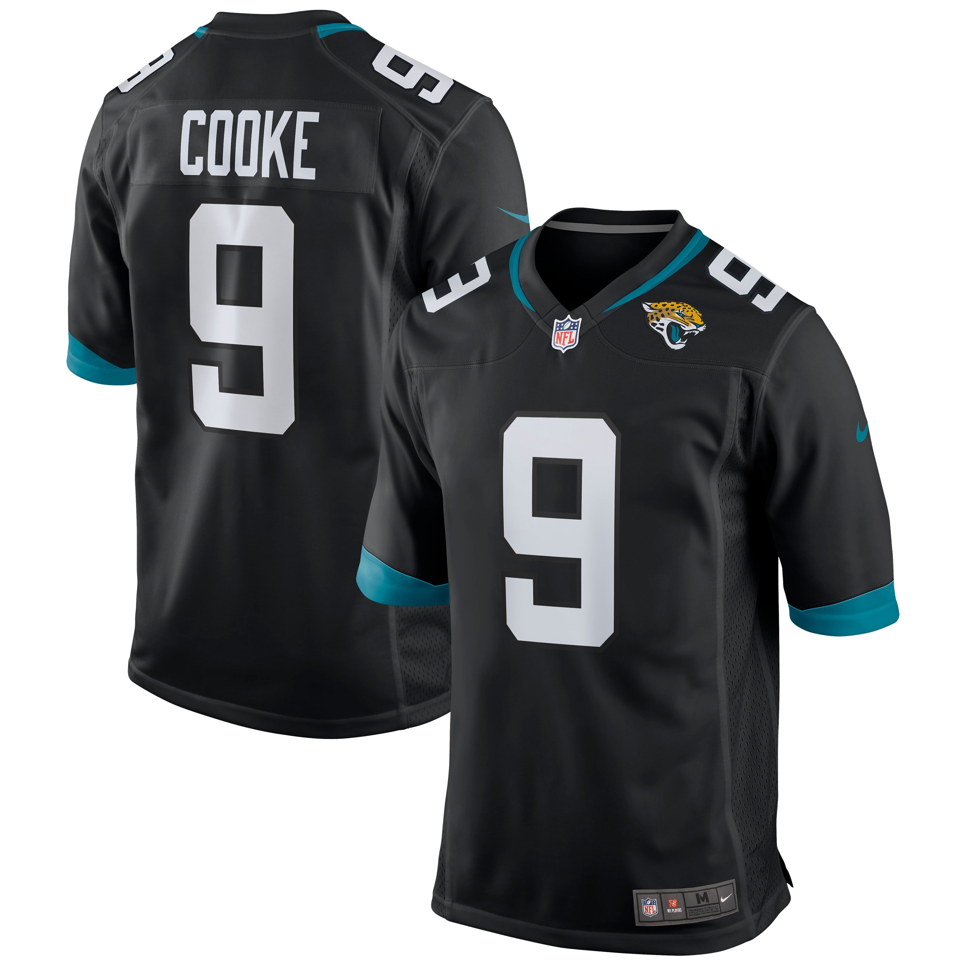 Logan Cooke Jacksonville Jaguars Game Jersey - Black | Stitched Football Jersey TJS0733