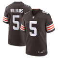 Quincy Williams Cleveland Browns Team Game Jersey - Brown | Stitched Football Jersey TJS0779