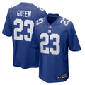 Art Green New York Giants Team Game Jersey - Royal | Stitched Football Jersey TJS0725