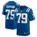 Bernhard Raimann Indianapolis Colts Player Game Jersey - Royal | Stitched Football Jersey TJS0682