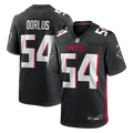 Brandon Dorlus Atlanta Falcons Team Game Jersey - Black | Stitched Football Jersey TJS0770