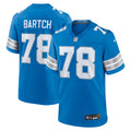 Ben Bartch Detroit Lions Team Game Jersey - Blue | Stitched Football Jersey TJS0737