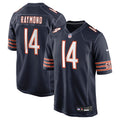 Kalif Raymond Chicago Bears Team Game Jersey - Navy | Stitched Football Jersey TJS0678
