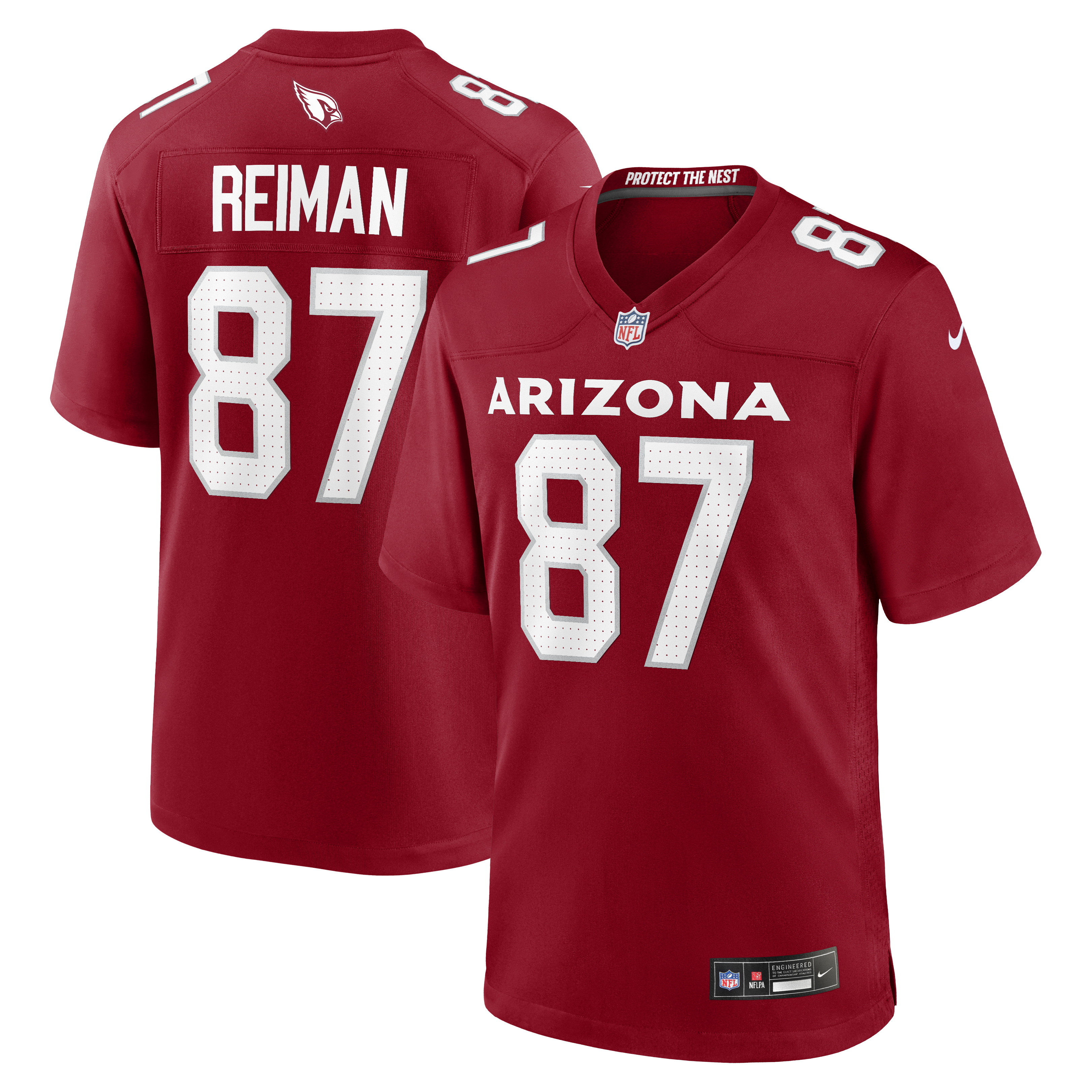 Tip Reiman Arizona Cardinals Team Game Jersey - Cardinal | Stitched Football Jersey TJS0656