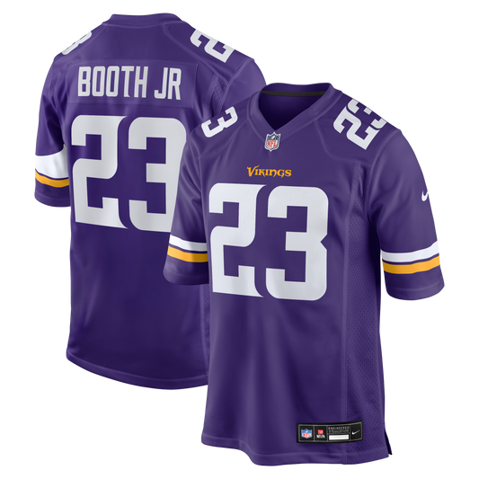 Andrew Booth Jr. Minnesota Vikings Player Game Jersey - Purple | Stitched Football Jersey TJS0784