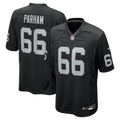 Dylan Parham Las Vegas Raiders Game Player Jersey - Black | Stitched Football Jersey TJS0751