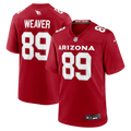 Xavier Weaver Arizona Cardinals Team Game Jersey - Cardinal | Stitched Football Jersey TJS0744