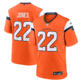 Brandon Jones Denver Broncos Team Game Jersey - Orange | Stitched Football Jersey TJS0613