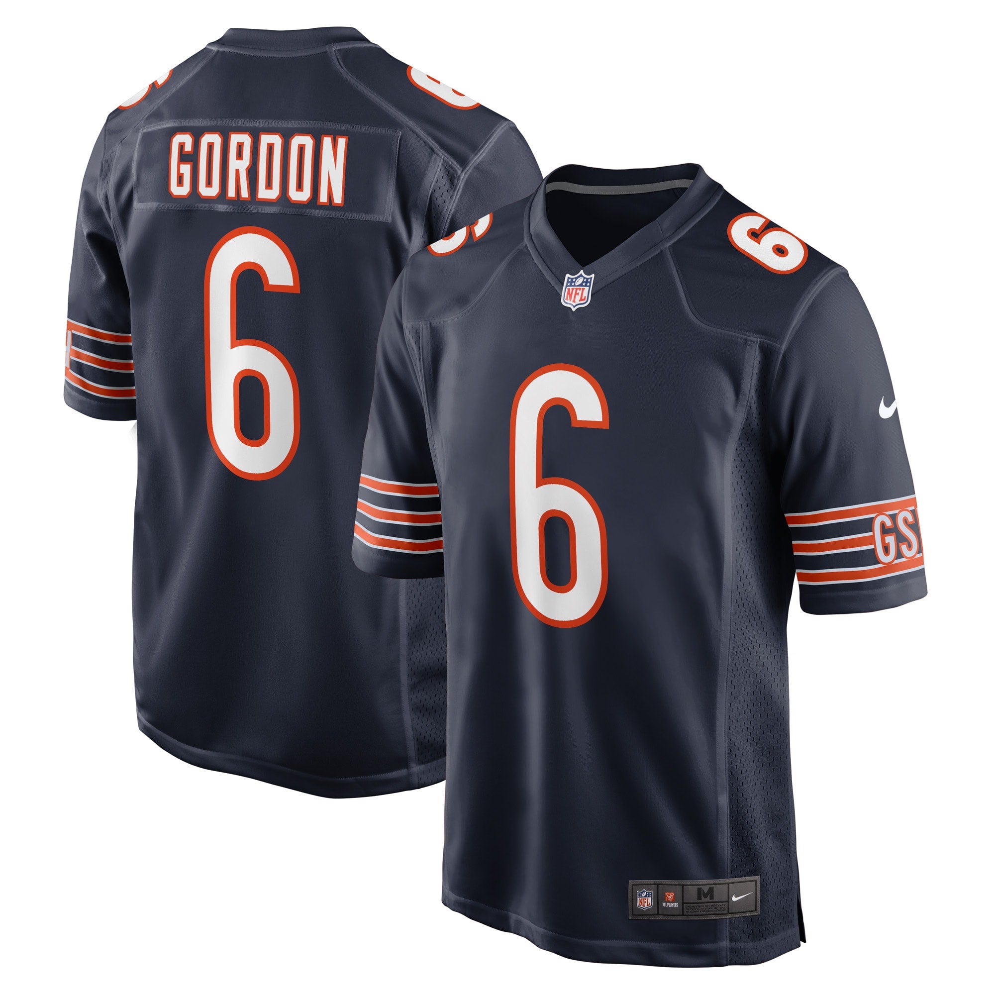 Kyler Gordon Chicago Bears Game Player Jersey - Navy | Stitched Football Jersey TJS0695