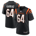 Ted Karras Cincinnati Bengals Game Player Jersey - Black | Stitched Football Jersey TJS0712