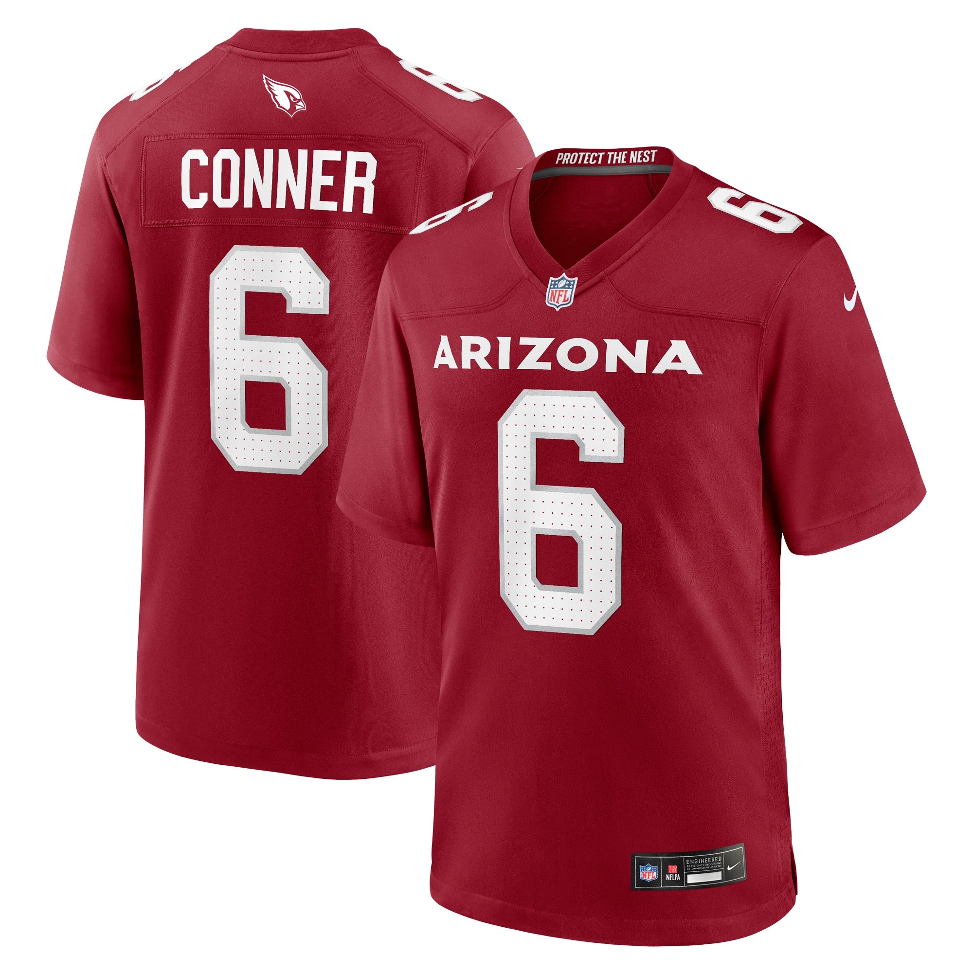 James Conner Arizona Cardinals Home Game Jersey - Cardinal | Stitched Football Jersey TJS0617