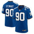 Grover Stewart Indianapolis Colts Alternate Game Jersey - Blue | Stitched Football Jersey TJS0620