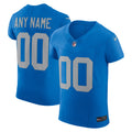 Detroit Lions Alternate Vapor F.U.S.E. Elite Custom Jersey - Blue | Stitched Football Jersey TJS0764