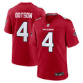 Jahan Dotson Atlanta Falcons Team Game Jersey - Red | Stitched Football Jersey TJS0605