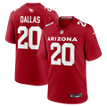 DeeJay Dallas Arizona Cardinals Team Game Jersey - Cardinal | Stitched Football Jersey TJS0667