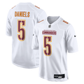 Jayden Daniels Washington Commanders Fashion Jersey - Tundra White | Stitched Football Jersey TJS0639