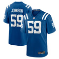 Buddy Johnson Indianapolis Colts Team Game Jersey - Royal | Stitched Football Jersey TJS0702