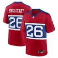 Devin Singletary New York Giants Alternate Player Game Jersey - Century Red | Stitched Football Jersey TJS0629