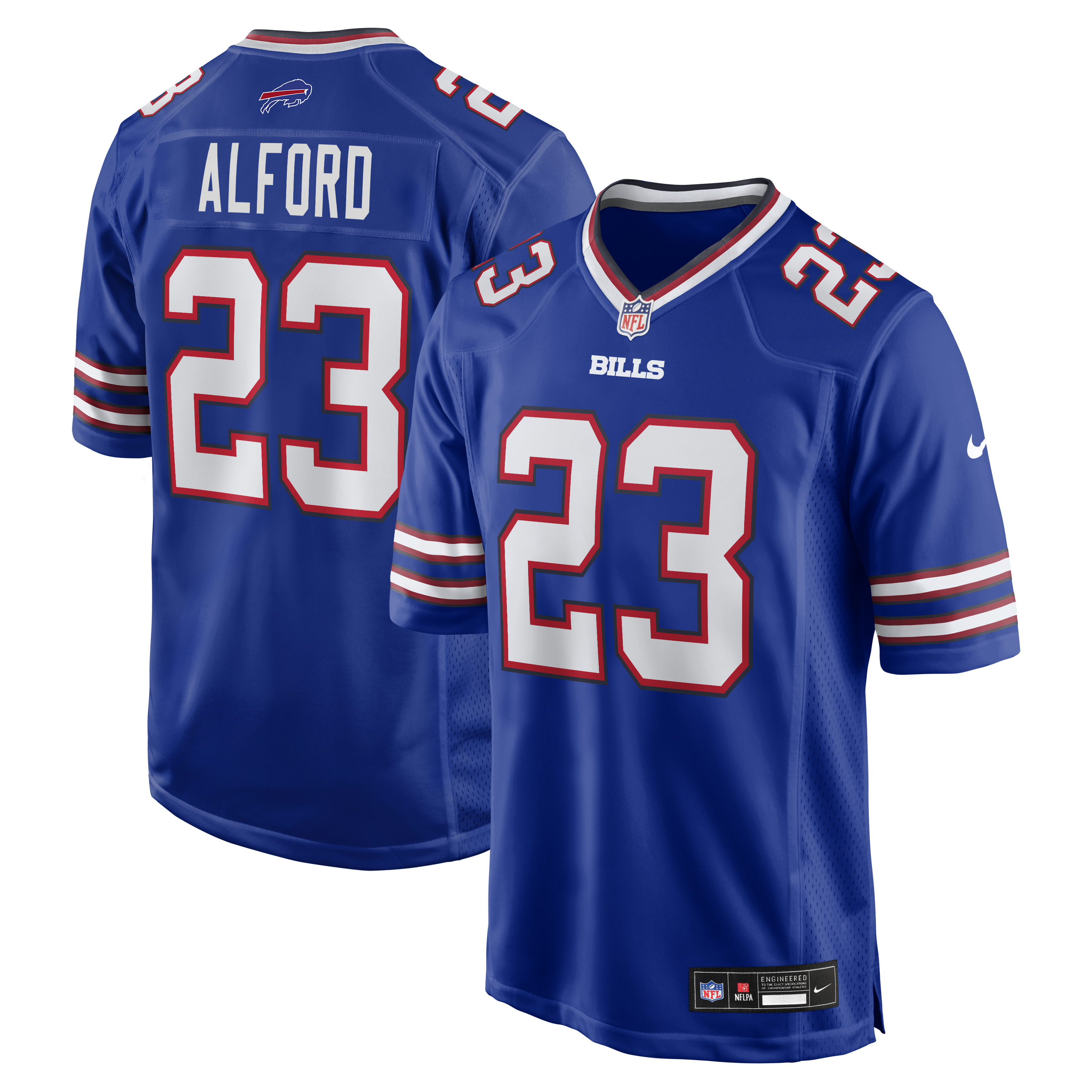 Dee Alford Buffalo Bills Team Game Jersey - Royal | Stitched Football Jersey TJS0794