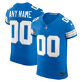 Detroit Lions Team Vapor F.U.S.E. Elite Custom Jersey - Blue | Stitched Football Jersey TJS0645