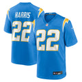 Najee Harris Los Angeles Chargers Game Player Jersey - Powder Blue | Stitched Football Jersey TJS0729
