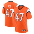 Karene Reid Denver Broncos Team Game Jersey - Orange | Stitched Football Jersey TJS0676