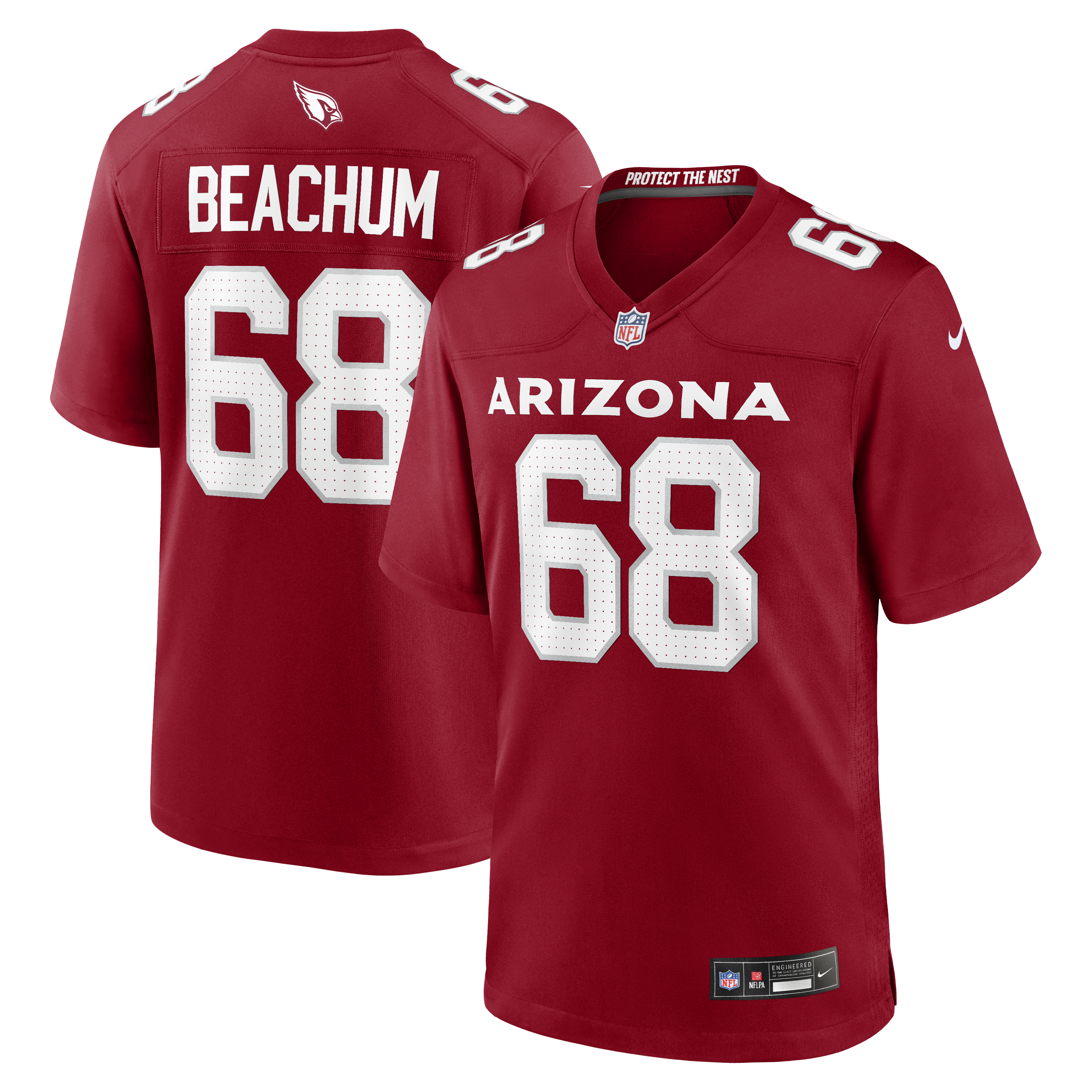 Kelvin Beachum Arizona Cardinals Team Game Jersey - Cardinal | Stitched Football Jersey TJS0710
