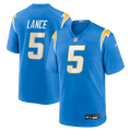 Trey Lance Los Angeles Chargers Team Game Jersey - Powder Blue | Stitched Football Jersey TJS0734
