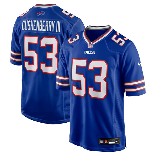 Lloyd Cushenberry III Buffalo Bills Team Game Jersey - Royal | Stitched Football Jersey TJS0607