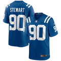 Grover Stewart Indianapolis Colts Game Jersey - Royal | Stitched Football Jersey TJS0762