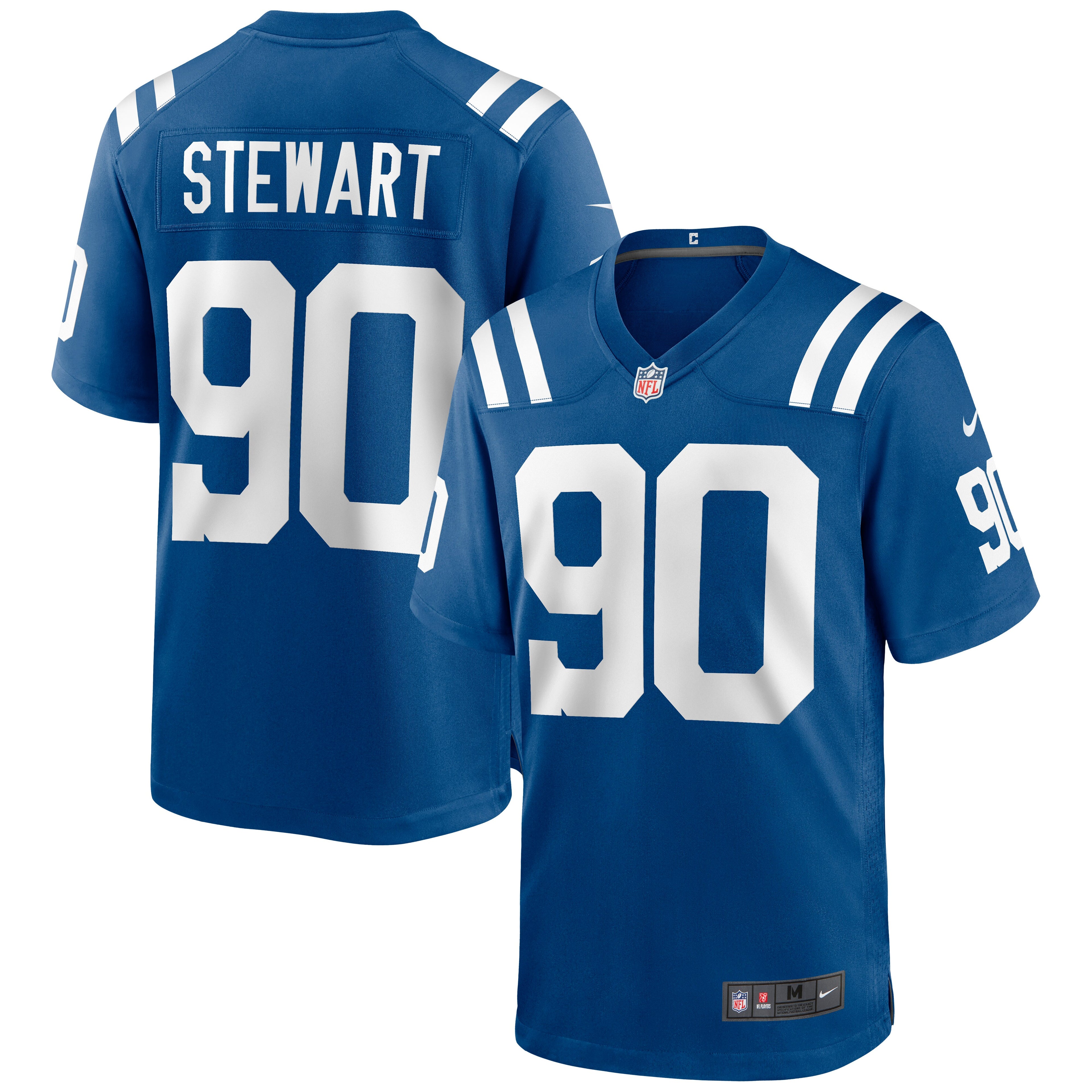 Grover Stewart Indianapolis Colts Game Jersey - Royal | Stitched Football Jersey TJS0762