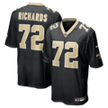 Asim Richards New Orleans Saints Team Game Jersey - Black | Stitched Football Jersey TJS0600