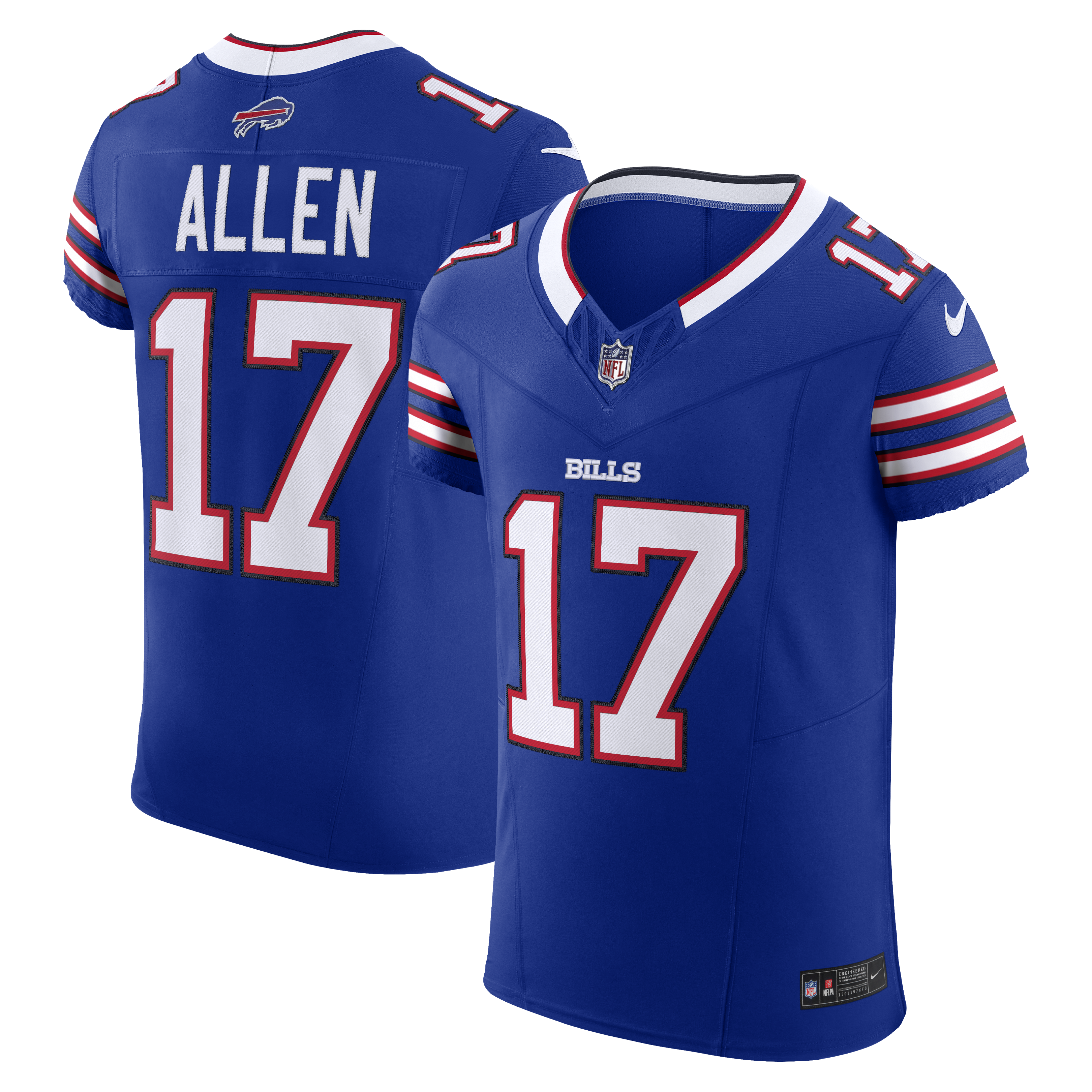 Josh Allen Buffalo Bills Vapor F.U.S.E. Elite Jersey - Royal | Stitched Football Jersey TJS0100