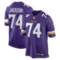 Donovan Jackson Minnesota Vikings Game Player Jersey - Purple | Stitched Football Jersey TJS0300
