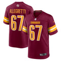 Nick Allegretti Washington Commanders Game Jersey - Burgundy | Stitched Football Jersey TJS0831
