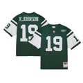 Keyshawn Johnson New York Jets M & N Legacy Replica Jersey - Green | Stitched Football Jersey TJS0853