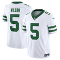 Garrett Wilson New York Jets Vapor F.U.S.E. Limited Jersey - Legacy White | Stitched Football Jersey TJS0884