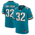 Maurice Jones-Drew Jacksonville Jaguars Retired Player Alternate Game Jersey - Teal | Stitched Football Jersey TJS0889