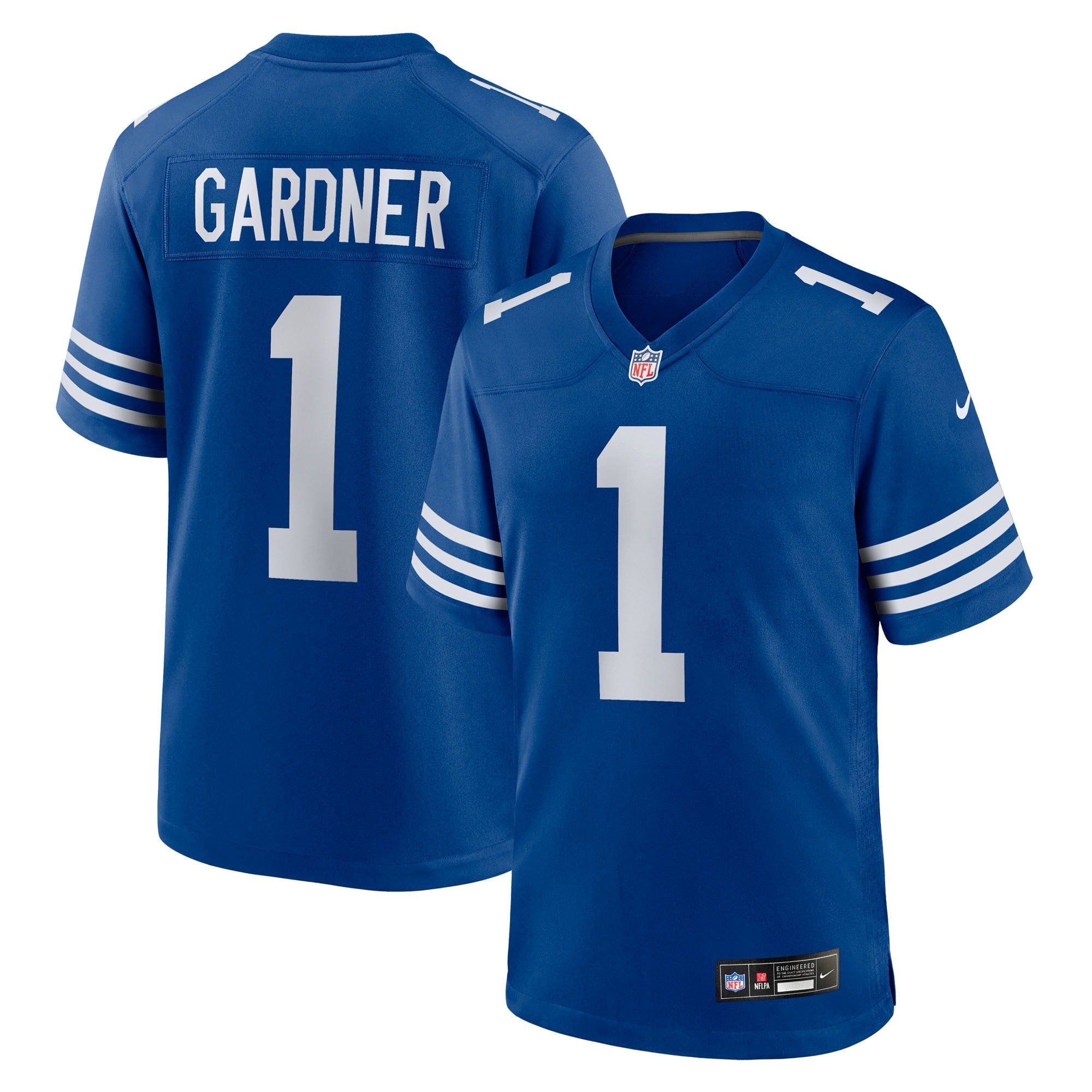 Ahmad Sauce Gardner Indianapolis Colts Alternate Game Jersey - Royal | Stitched Football Jersey TJS0822