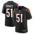 Isaiah Foskey Cincinnati Bengals Team Game Jersey - Black | Stitched Football Jersey TJS0823