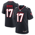 Braxton Berrios Houston Texans Team Game Jersey - Navy | Stitched Football Jersey TJS0848