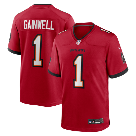 Kenneth Gainwell Tampa Bay Buccaneers Team Game Jersey - Red | Stitched Football Jersey TJS0846
