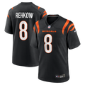 Ryan Rehkow Cincinnati Bengals Game Jersey - Black | Stitched Football Jersey TJS0865