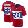 Bobby Okereke New York Giants Alternate Player Game Jersey - Century Red | Stitched Football Jersey TJS0807