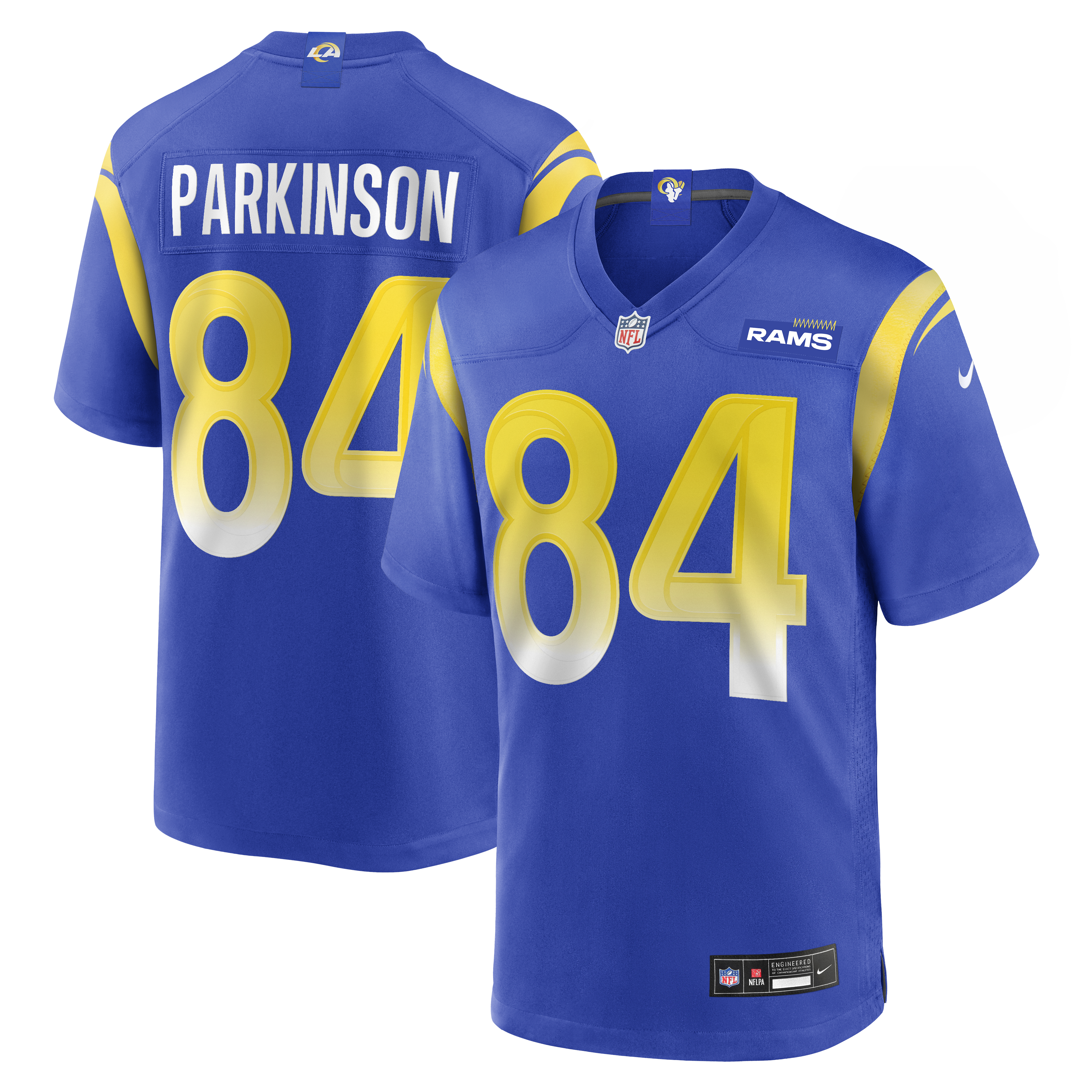 Colby Parkinson Los Angeles Rams Team Game Jersey - Royal | Stitched Football Jersey TJS0886